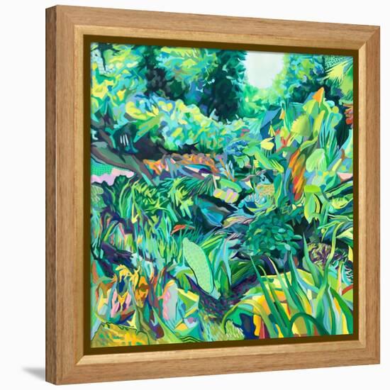 Green Growth-rose lascelles-Framed Premier Image Canvas