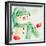 Green Hat Snowman-Kim Allen-Framed Art Print