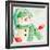 Green Hat Snowman-Kim Allen-Framed Art Print