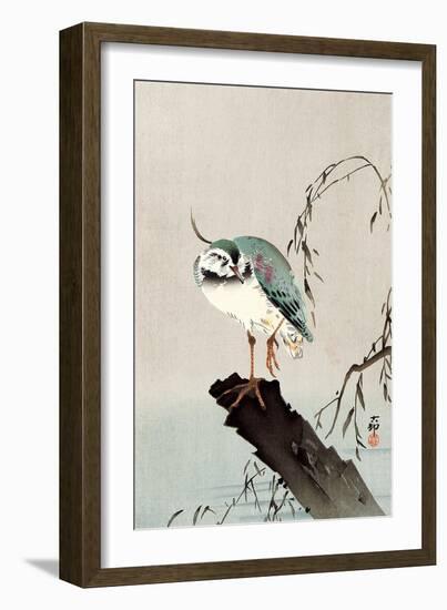 Green Heron-Koson Ohara-Framed Giclee Print