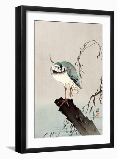 Green Heron-Koson Ohara-Framed Giclee Print