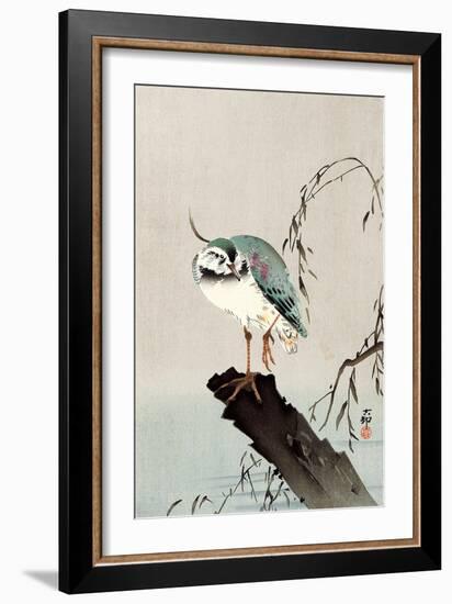 Green Heron-Koson Ohara-Framed Giclee Print