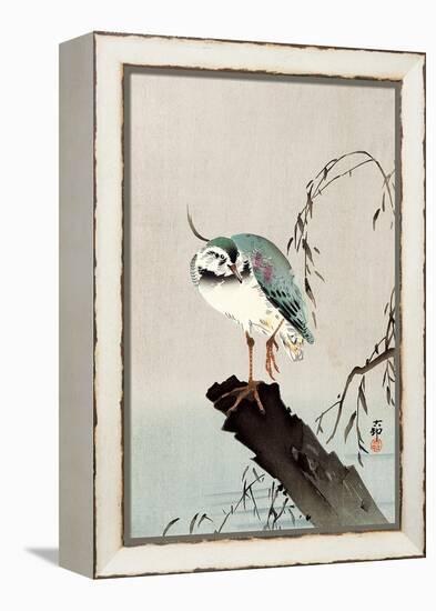 Green Heron-Koson Ohara-Framed Premier Image Canvas