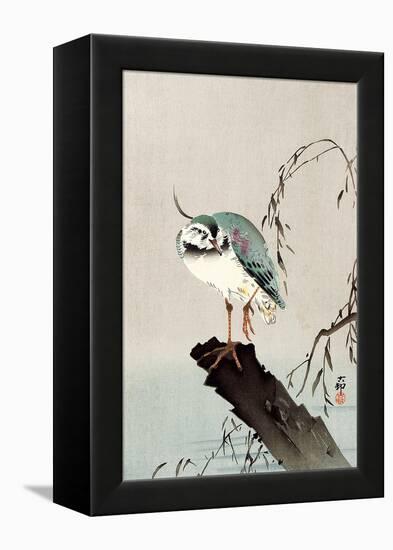 Green Heron-Koson Ohara-Framed Premier Image Canvas