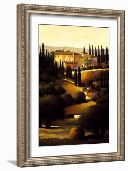 Green Hills of Tuscany I-Max Hayslette-Framed Giclee Print