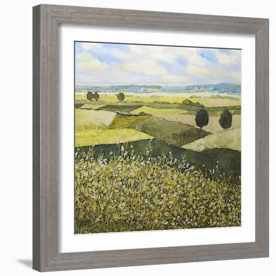 Green Hills-Allan Friedlander-Framed Art Print