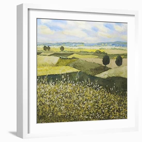Green Hills-Allan Friedlander-Framed Art Print