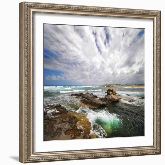 Green Hole-Philippe Sainte-Laudy-Framed Photographic Print