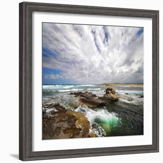 Green Hole-Philippe Sainte-Laudy-Framed Photographic Print