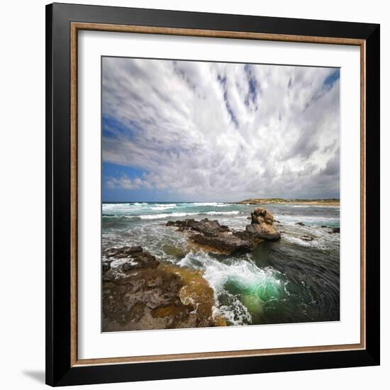 Green Hole-Philippe Sainte-Laudy-Framed Photographic Print