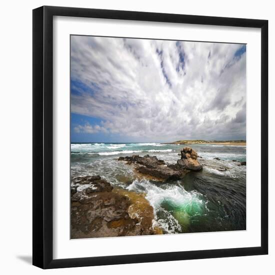 Green Hole-Philippe Sainte-Laudy-Framed Photographic Print