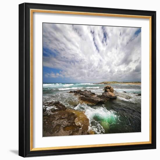 Green Hole-Philippe Sainte-Laudy-Framed Photographic Print