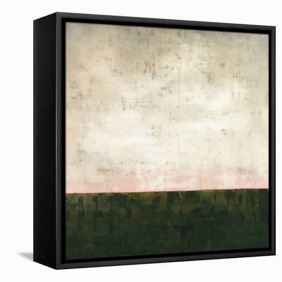 Green Horizon-Kari Taylor-Framed Premier Image Canvas