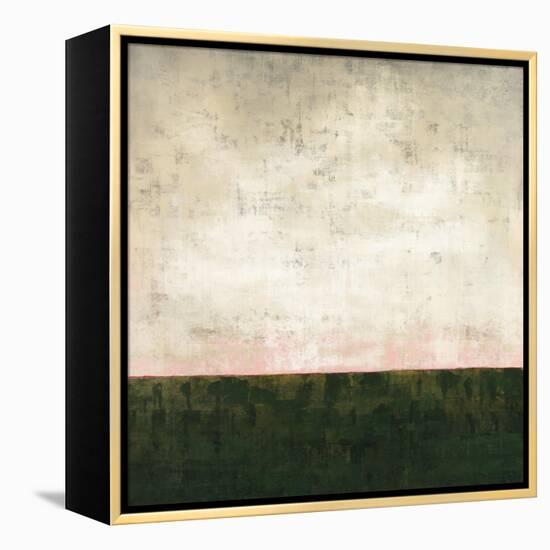 Green Horizon-Kari Taylor-Framed Premier Image Canvas