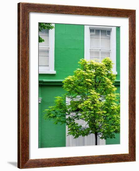 Green House in Notting Hill - London - UK - England - United Kingdom - Europe-Philippe Hugonnard-Framed Photographic Print