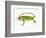 Green Iguana-Martin Harvey-Framed Photographic Print