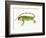 Green Iguana-Martin Harvey-Framed Photographic Print