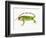 Green Iguana-Martin Harvey-Framed Photographic Print