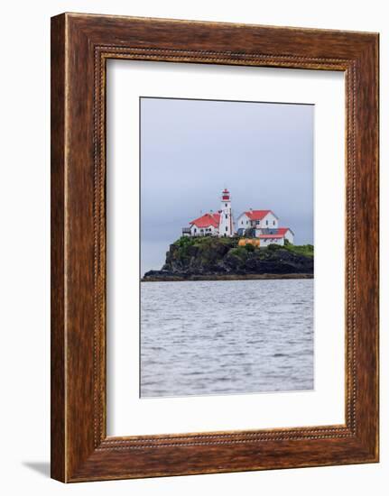 Green Island Lighthouse, Inside Passage, British Columbia, Canada-Stuart Westmorland-Framed Photographic Print