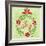 Green Joy Wreath-Teresa Woo-Framed Art Print