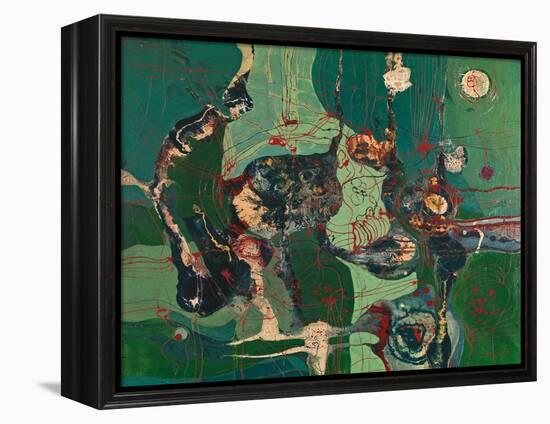 Green Joy-Mario Persico-Framed Premier Image Canvas