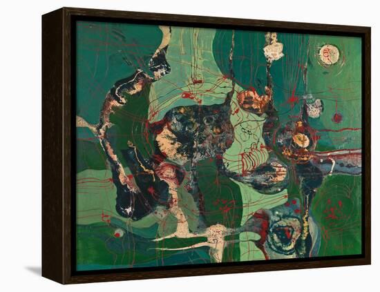 Green Joy-Mario Persico-Framed Premier Image Canvas