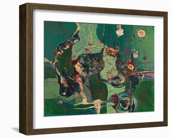 Green Joy-Mario Persico-Framed Giclee Print