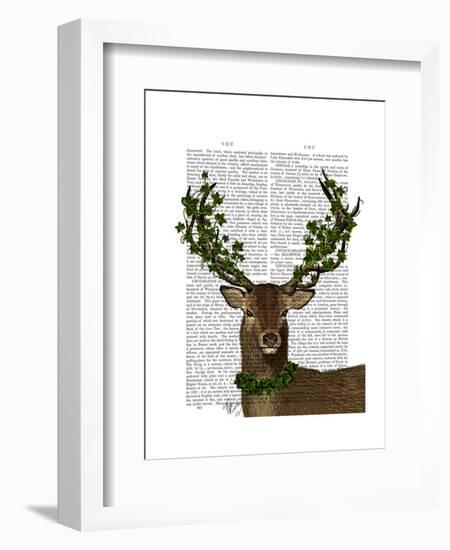 Green King-Fab Funky-Framed Art Print