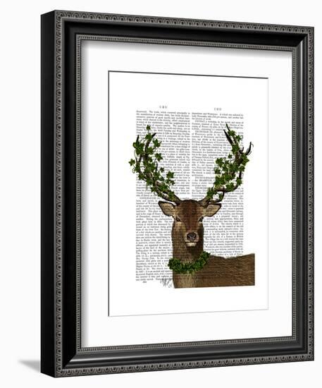 Green King-Fab Funky-Framed Art Print