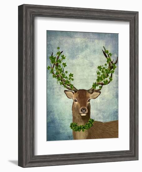 Green King-Fab Funky-Framed Art Print