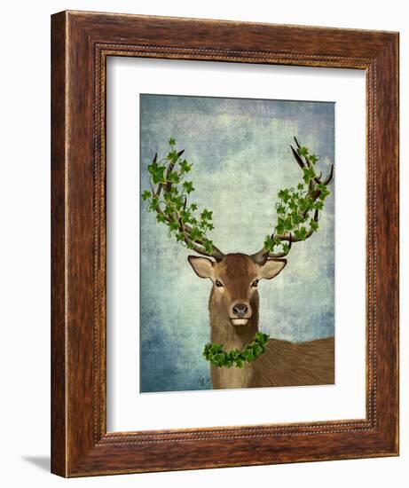 Green King-Fab Funky-Framed Art Print