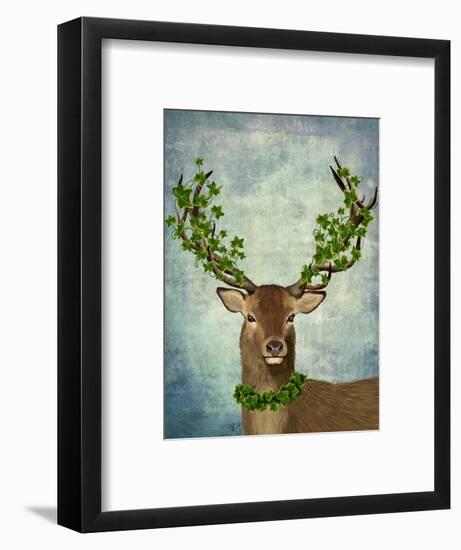 Green King-Fab Funky-Framed Art Print