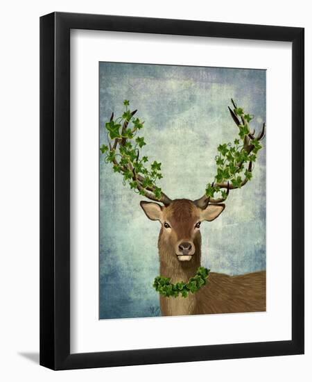 Green King-Fab Funky-Framed Art Print