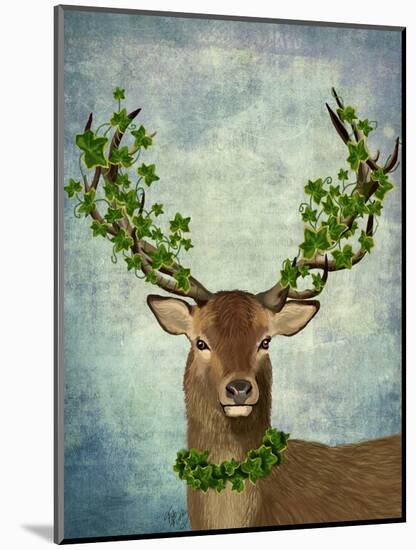 Green King-Fab Funky-Mounted Art Print