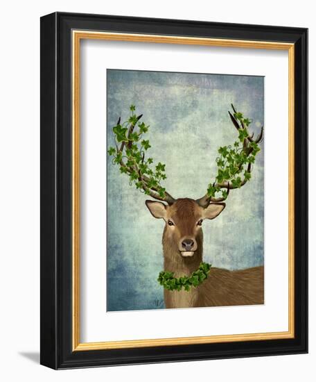 Green King-Fab Funky-Framed Art Print