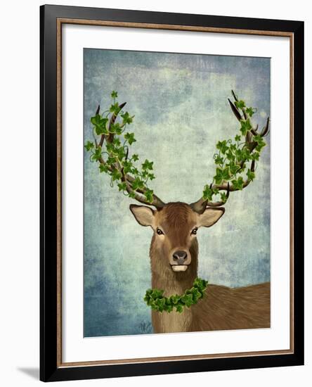 Green King-Fab Funky-Framed Art Print