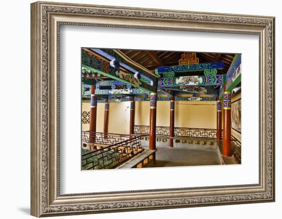 Green Lake Park and its Many Colorful Buildings, Kunming China-Darrell Gulin-Framed Photographic Print