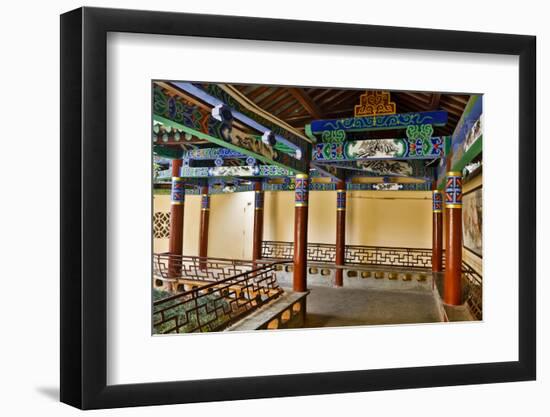 Green Lake Park and its Many Colorful Buildings, Kunming China-Darrell Gulin-Framed Photographic Print