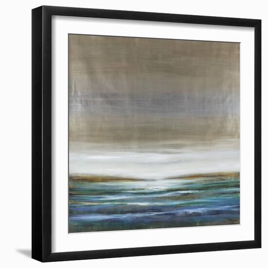 Green Lake-Pablo Rojero-Framed Art Print