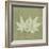 Green Leaf Square 1-Albert Koetsier-Framed Art Print