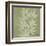 Green Leaf Square 2-Albert Koetsier-Framed Art Print