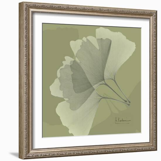 Green Leaf Square 5-Albert Koetsier-Framed Premium Giclee Print