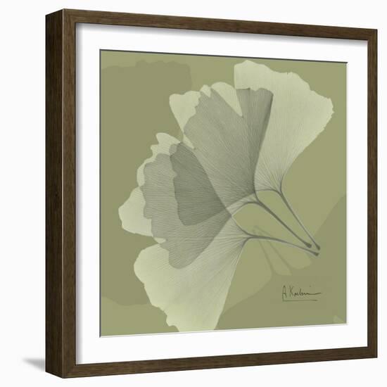 Green Leaf Square 5-Albert Koetsier-Framed Premium Giclee Print