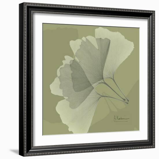 Green Leaf Square 5-Albert Koetsier-Framed Premium Giclee Print