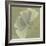 Green Leaf Square 5-Albert Koetsier-Framed Art Print