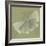 Green Leaf Square 6-Albert Koetsier-Framed Art Print