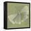 Green Leaf Square 6-Albert Koetsier-Framed Stretched Canvas