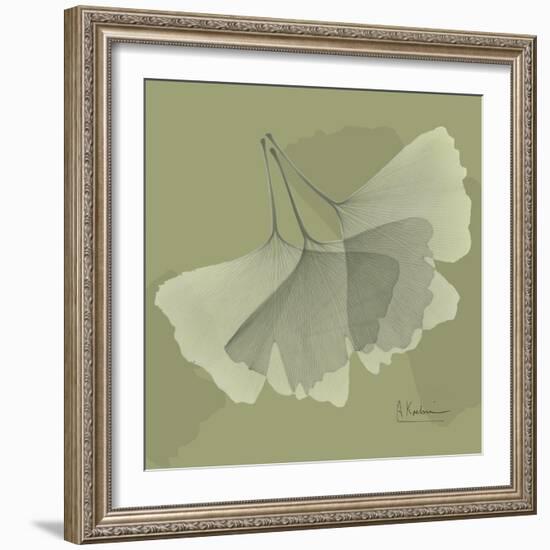 Green Leaf Square 6-Albert Koetsier-Framed Premium Giclee Print