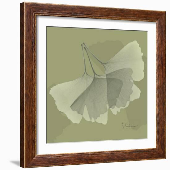 Green Leaf Square 6-Albert Koetsier-Framed Premium Giclee Print