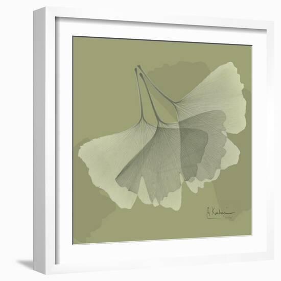 Green Leaf Square 6-Albert Koetsier-Framed Premium Giclee Print